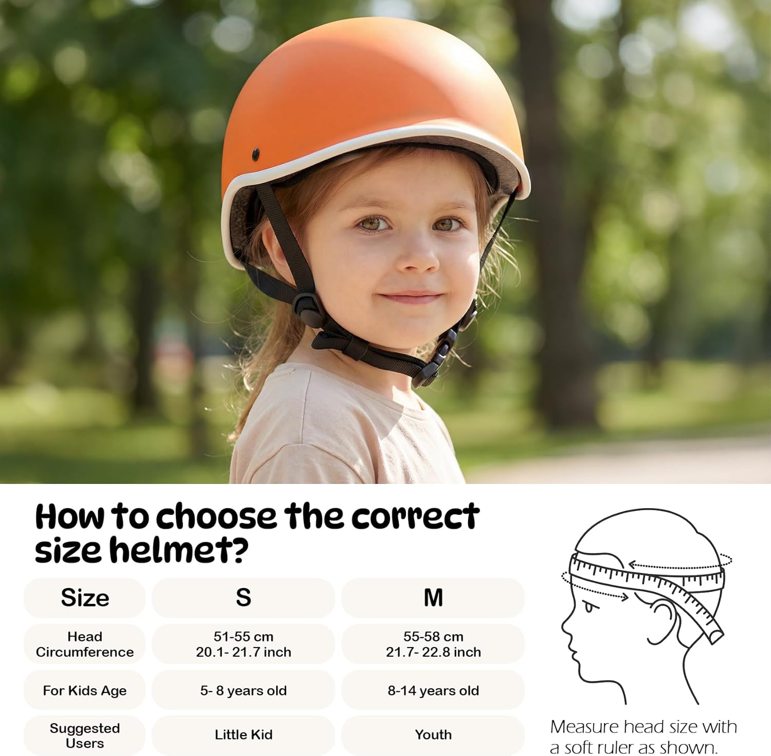 Kids Bike Helmet CPSC Certified - Adjustable Safety Helmet for Ages 3-14, Boys Girls Youth Bicycle Skateboard Scooter Helmet with Comfortable Padding & Carrying Bag - Image 6