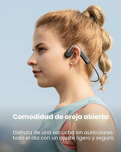 Miniatura 2 de SHOKZ OpenMove - Auriculares deportivos Bluetooth de oreja abierta, auriculares inalámbricos de conducción ósea, resistentes al sudor para correr