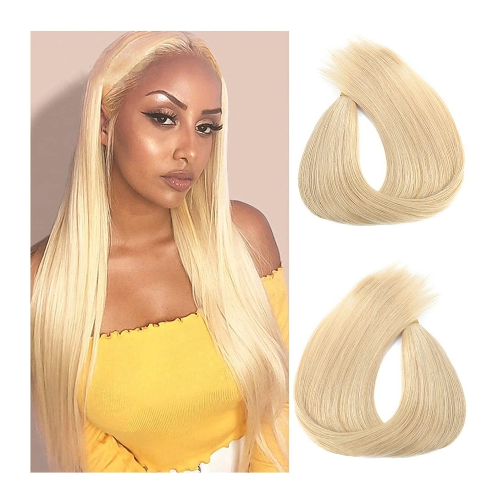 Extension Capelli a Clip 3 pezzi/set clip nelle estensioni dei capelli capelli umani 12-26 pollici ossa dritte posticci naturali lisci morbidi 11 clip nell'estensione dei capelli for le donne Hair Ext