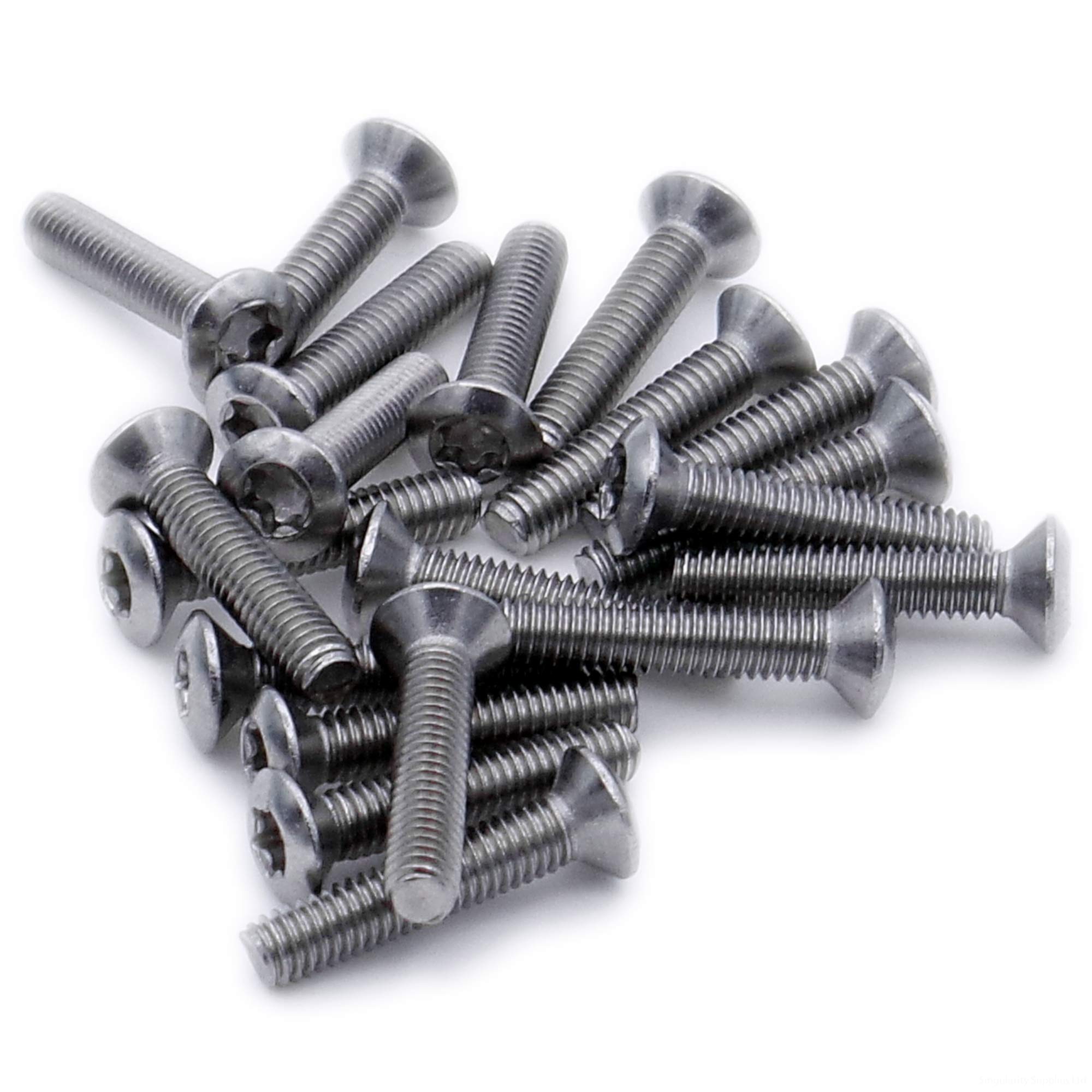 Singularity Supplies M2.5 (2.5Mm X 8Mm) Tx Socket Raised Countersunk Machine Screw (Bolt) - Stainless Steel (A2) (Pack Of 20)