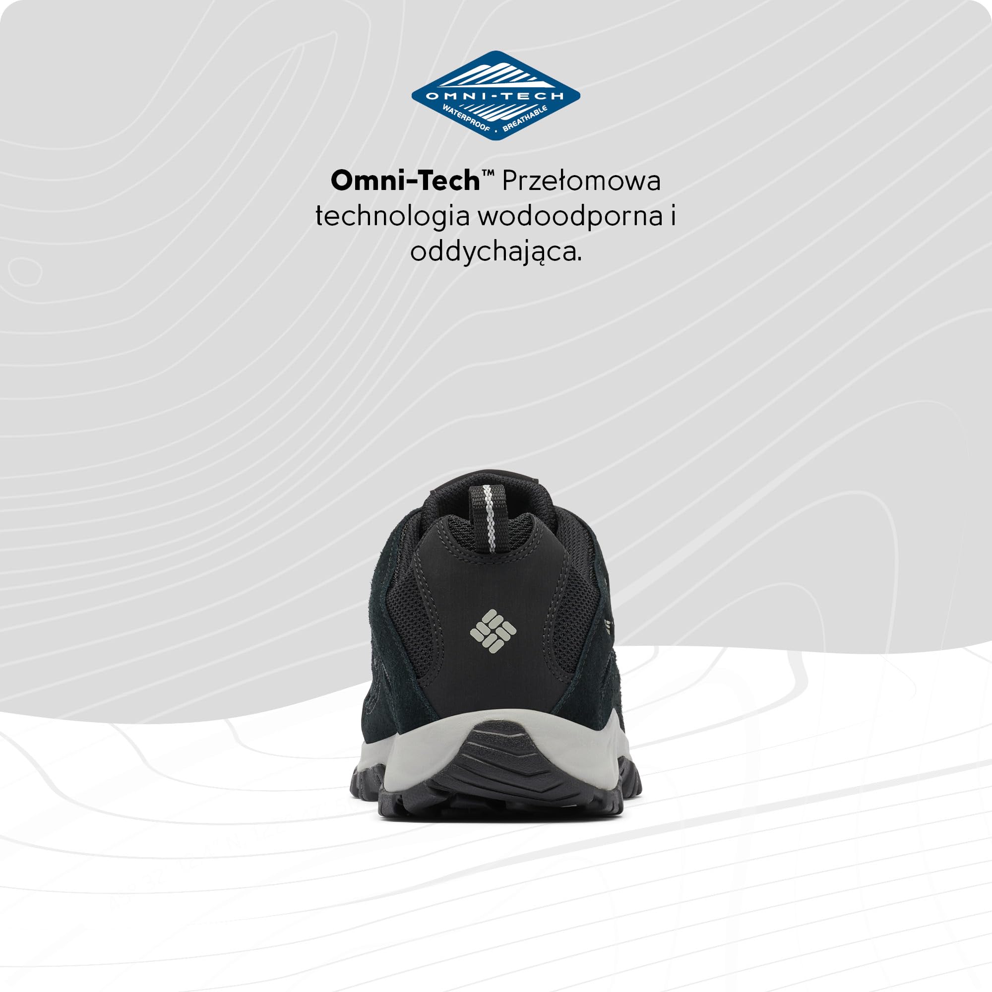 Columbia CRESTWOOD™ WATERPROOF - Obuwie turystyczne męski