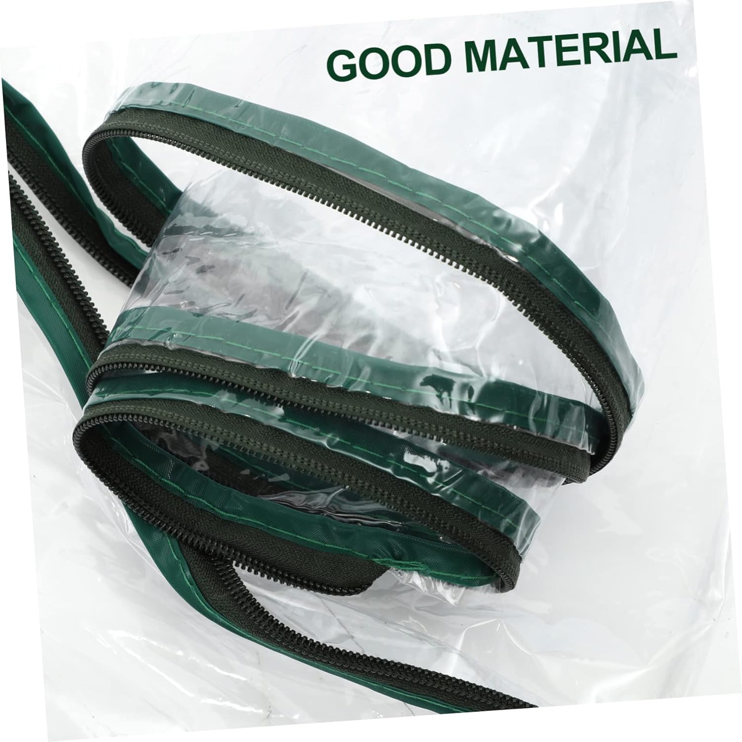 Mini Greenhouse Cover Replacement Sturdy PVC Protective Cover Zipper Door Garden Shade