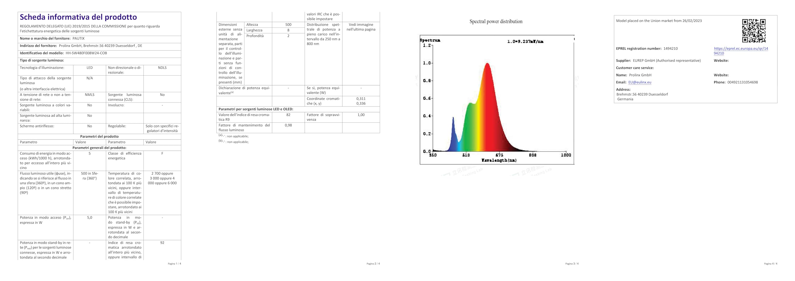 Striscia LED RGB 3 Metri Con Telecomando - Cambio Colori, Adesiva E Dimmerabile Per Interni - Foto 6
