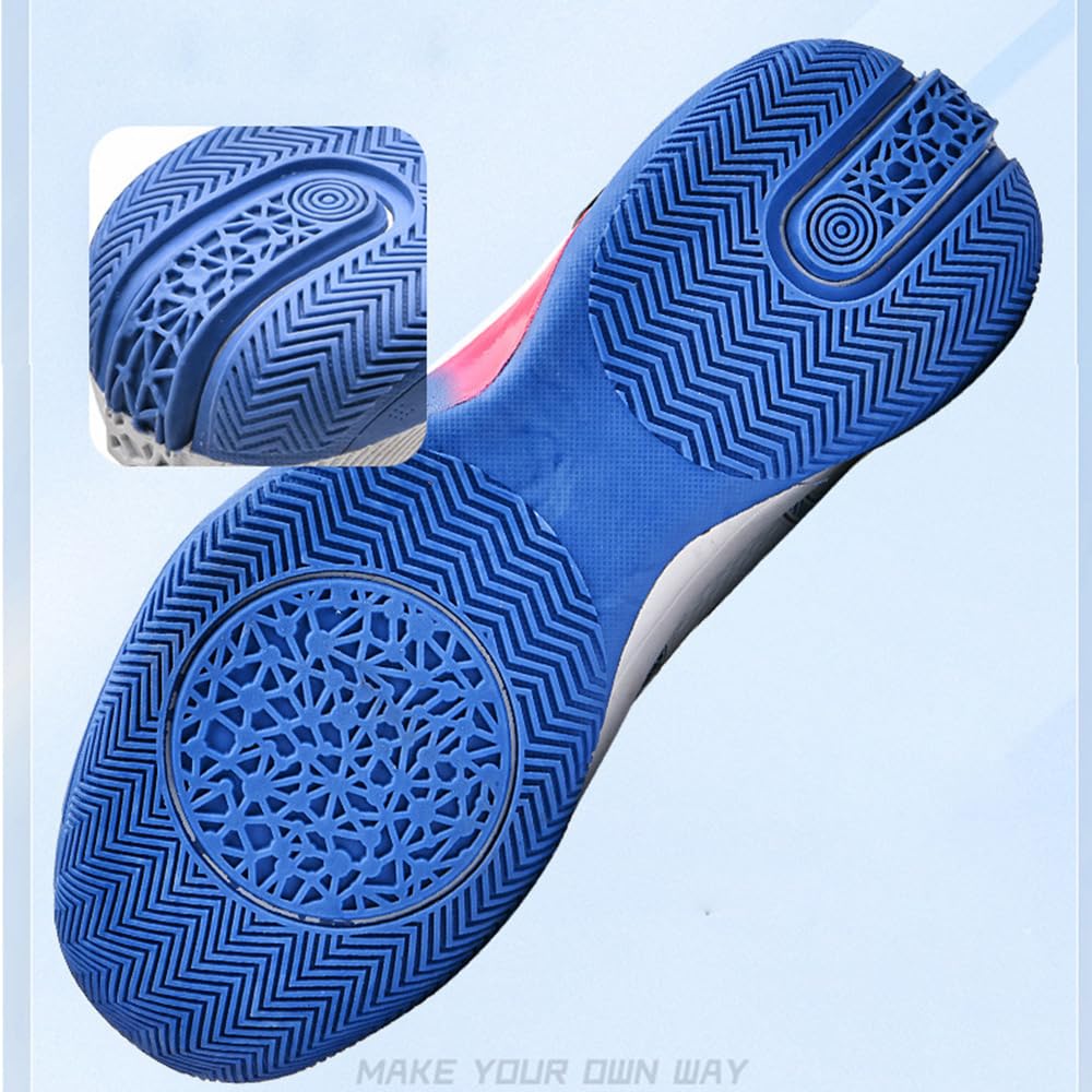 Hixingo Scarpe da Basket Uomo Scarpe da Ginnastica Scarpe da Corsa Sportive, Donna Traspirante Antiscivolo Sport Scarpe da Ragazzo, Unisex Adulto Scarpe Sportive per Basket Tennis