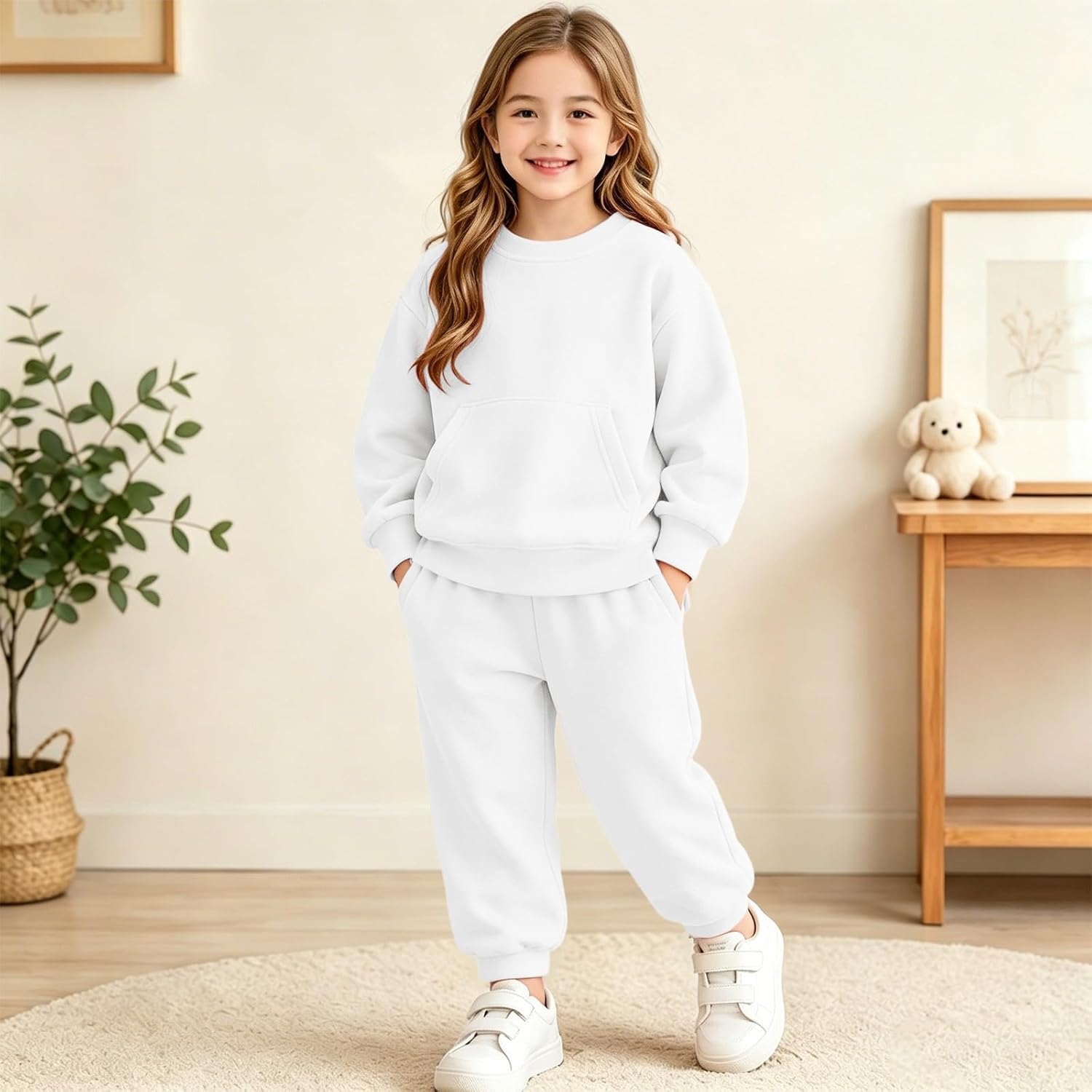 Toddler Sets For Boys Girls Sweatshirt Pant And Top Set Kids Outfits Clothes Unisex Kids' And Toddlers' Sweatsuit Set