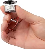 Vista 6 de uxcell Metal RF-300FA-12350 DC 5.9V Husillo DVD Micro Motor, 0.9 x 0.5 in para reproductor de DVD CD, 1 PC Plata Negro