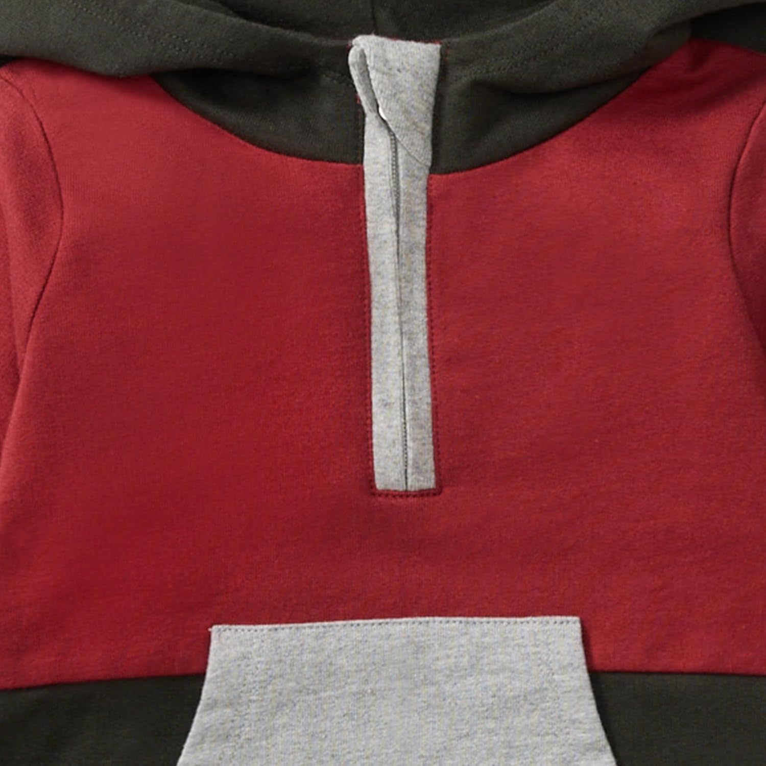 Burt's Bees Baby Baby Boys Hoodie and Pant Set, Top & Bottom Outfit Bundle, 100% Organic Cotton - Image 5