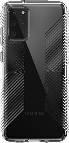 Miniatura 7 de Speck Presidio Perfect Clear - Funda transparente con agarre para Samsung Galaxy S20+, transparente (136375-5085)
