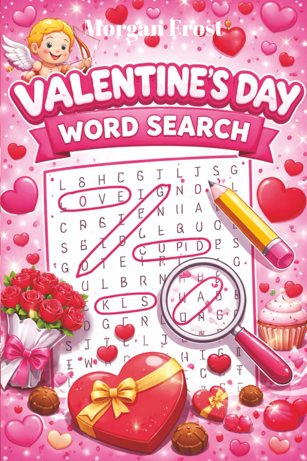 Valentine’s Day Word Search: A Sweet Collection of 70 Valentine-Themed Puzzles
