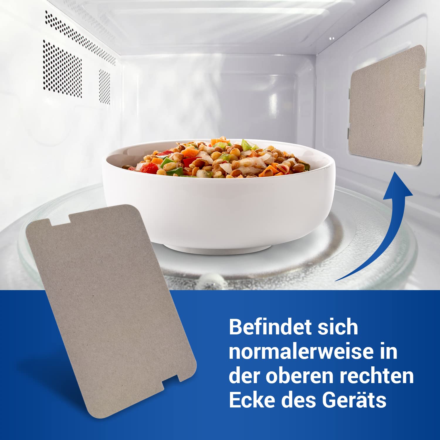 VIOKS Panni Per La Cura Dell'Acciaio Inox – 10 Pezzi Ricambio Per Bosch 00311944 Protect | Pulizia Per Forno, Frigo, Microonde | Antimpronta