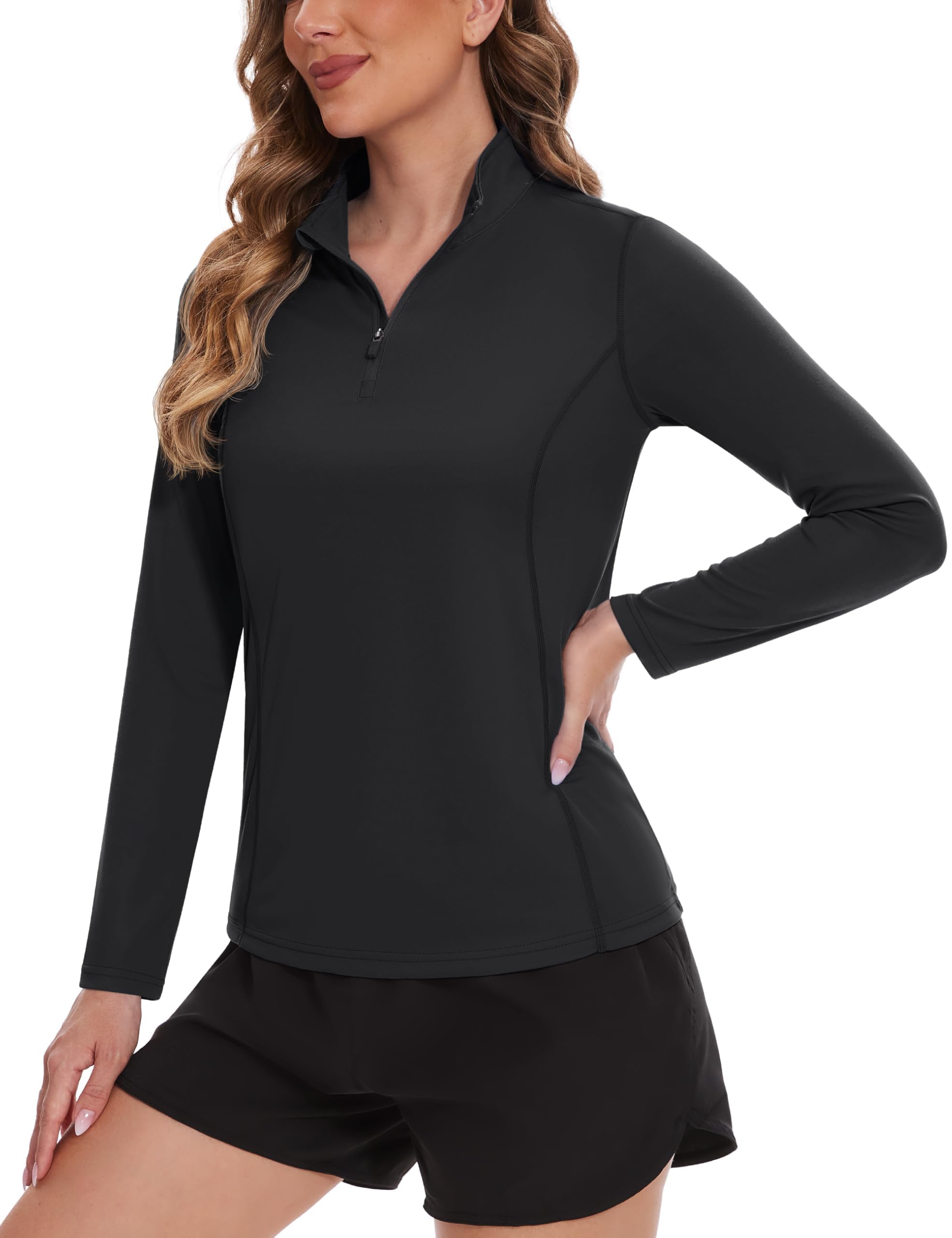 Camiseta UPF 50+ para mujer ideal para senderismo y paseos de verano 7