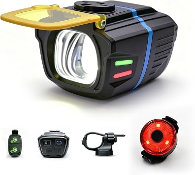 Bike Front and Rear Light Set,Super Bright Bike Lights for Night Ride