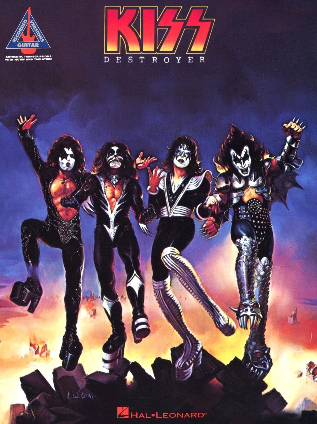 Kiss: Destroyer (Guitar Recorded Versions): Destroyer (Tab