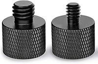 Vista 9 de Adaptador de 5/8 a 1/4, adaptador de rosca de micrófono de 5/8 pulgadas hembra a 1/4 pulgadas macho para soporte de micrófono, monitor de cámara