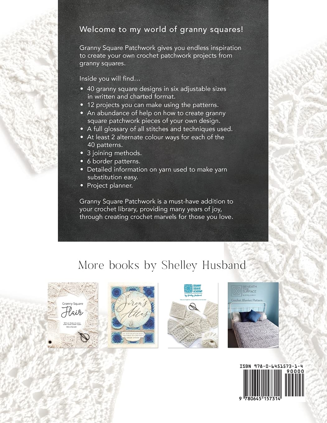 Granny Square Patchwork US Terms Edition: 40 Crochet Granny Square Patterns To Mix And Match With Endless Patchworking Possibilities