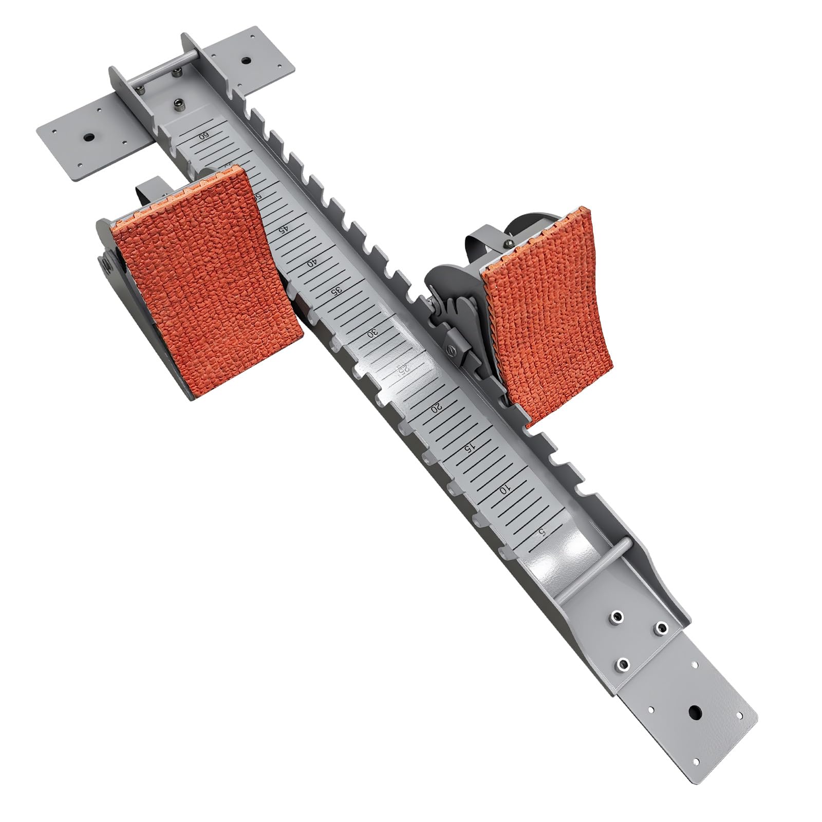 AKABIKE Multi-Function Lightning Starting Block Sprinter Pedals,6 Angle Adjustable Sprinters for Track and Field