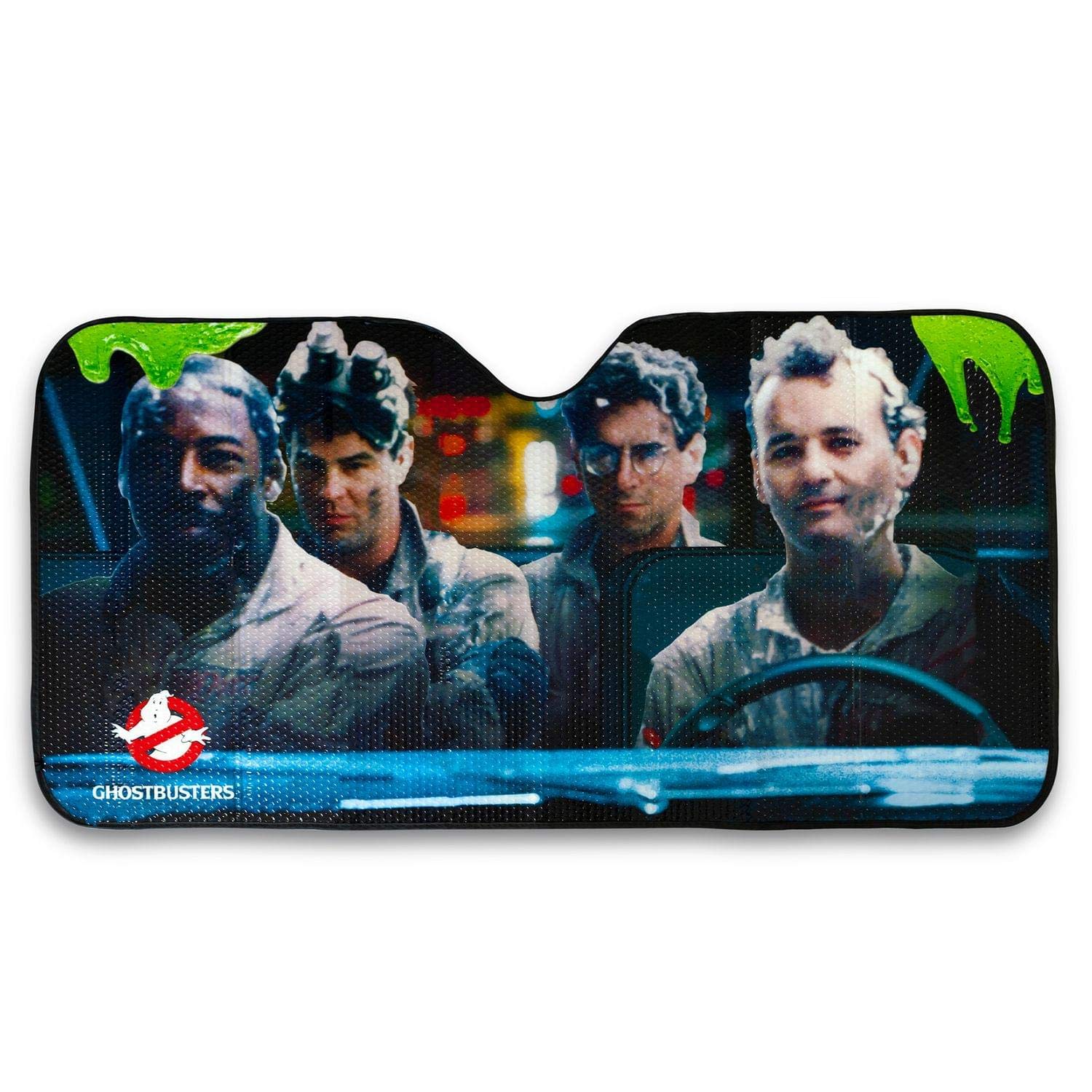 Pare-soleil voiture Ghostbusters résout le problème de volant brûlant été