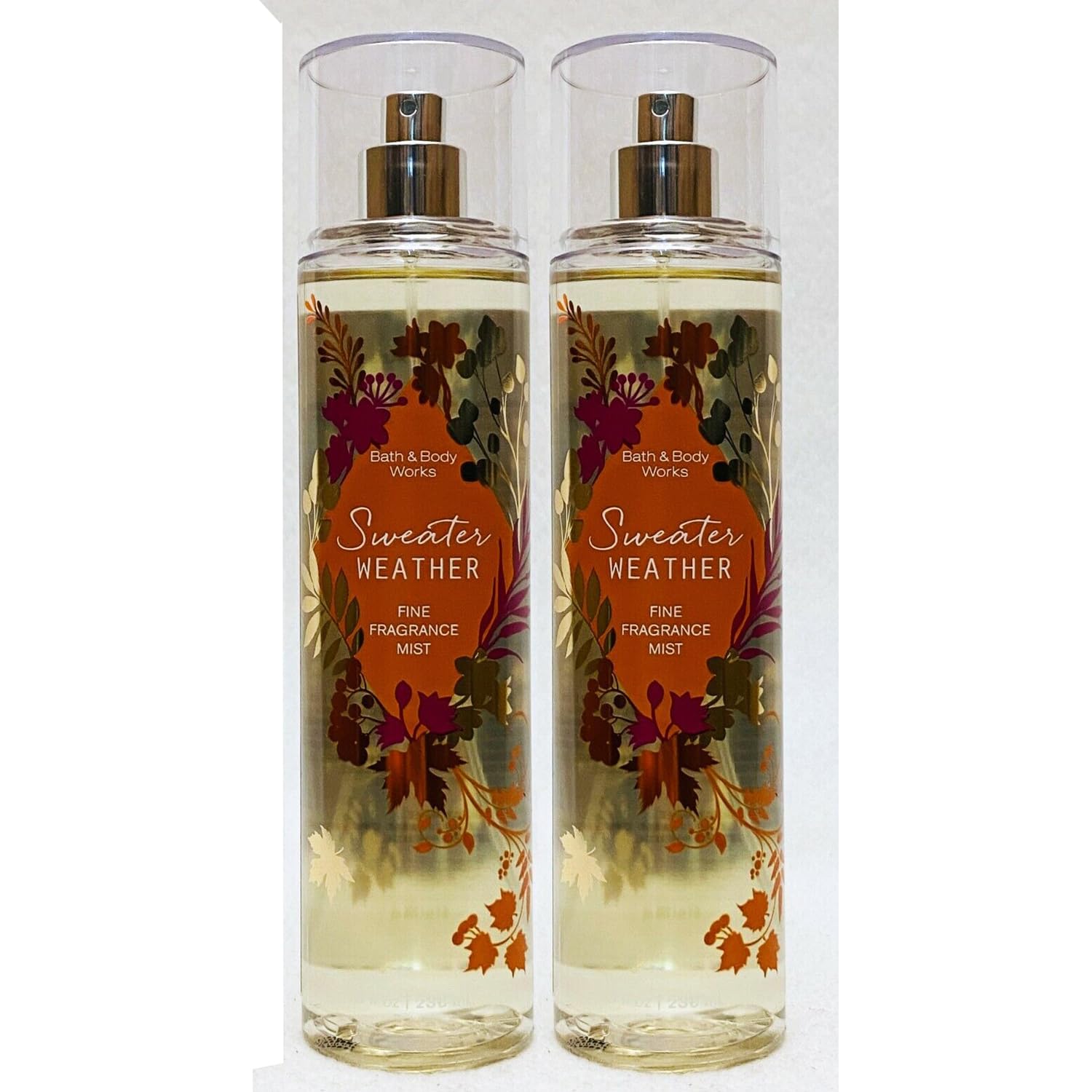 White Barn SWEATER WEATHER [2-PACK] Fine Fragrance Mist 8 Fluid Ounce