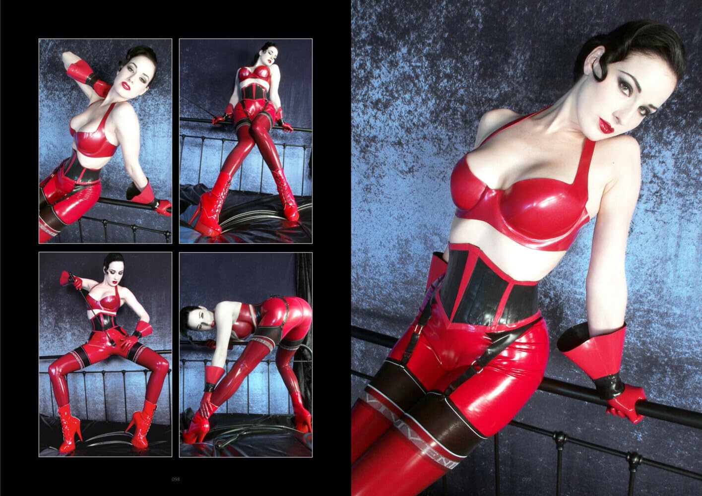 Dita von Teese - The Early Shootings: Unpublished Photographs of Young Dita von Teese in Latex and Corsets and Lingerie: Die frühen Fotoshootings von ... Erotica, sinnliches Latex, Nylon und mehr