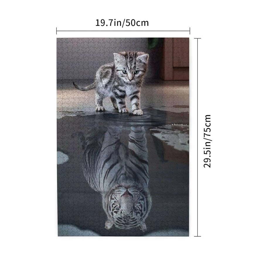 ホワイトタイガー ジグソーパズル完成品 ホワイトタイガー ジグソーパズル完成品