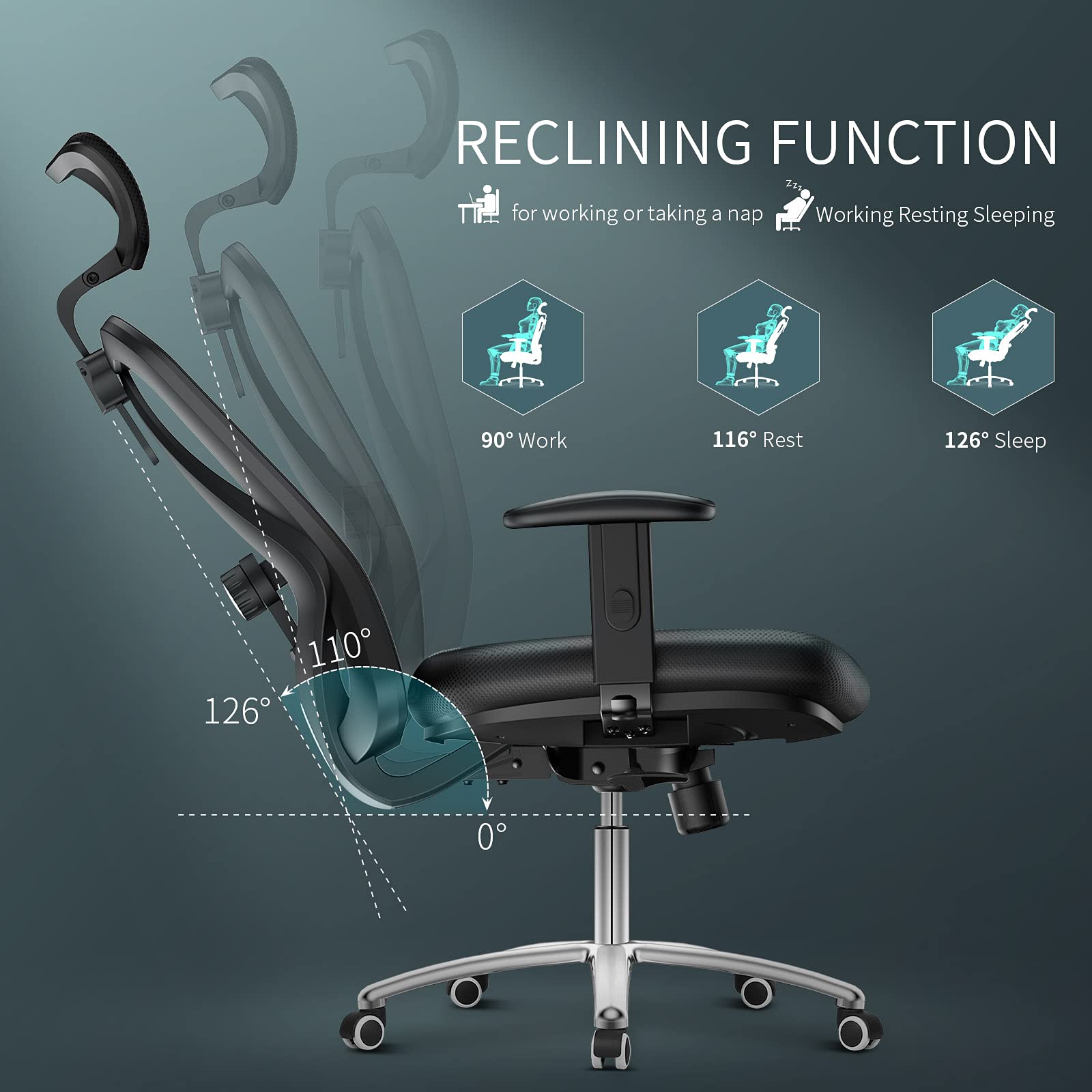 Mfavour ergonomic office chair reddit Clearance