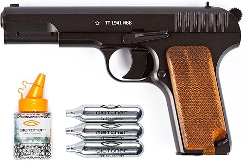 Miniatura 4 de Gletcher TT 1941 NBB CO2 BB Pistola de aire