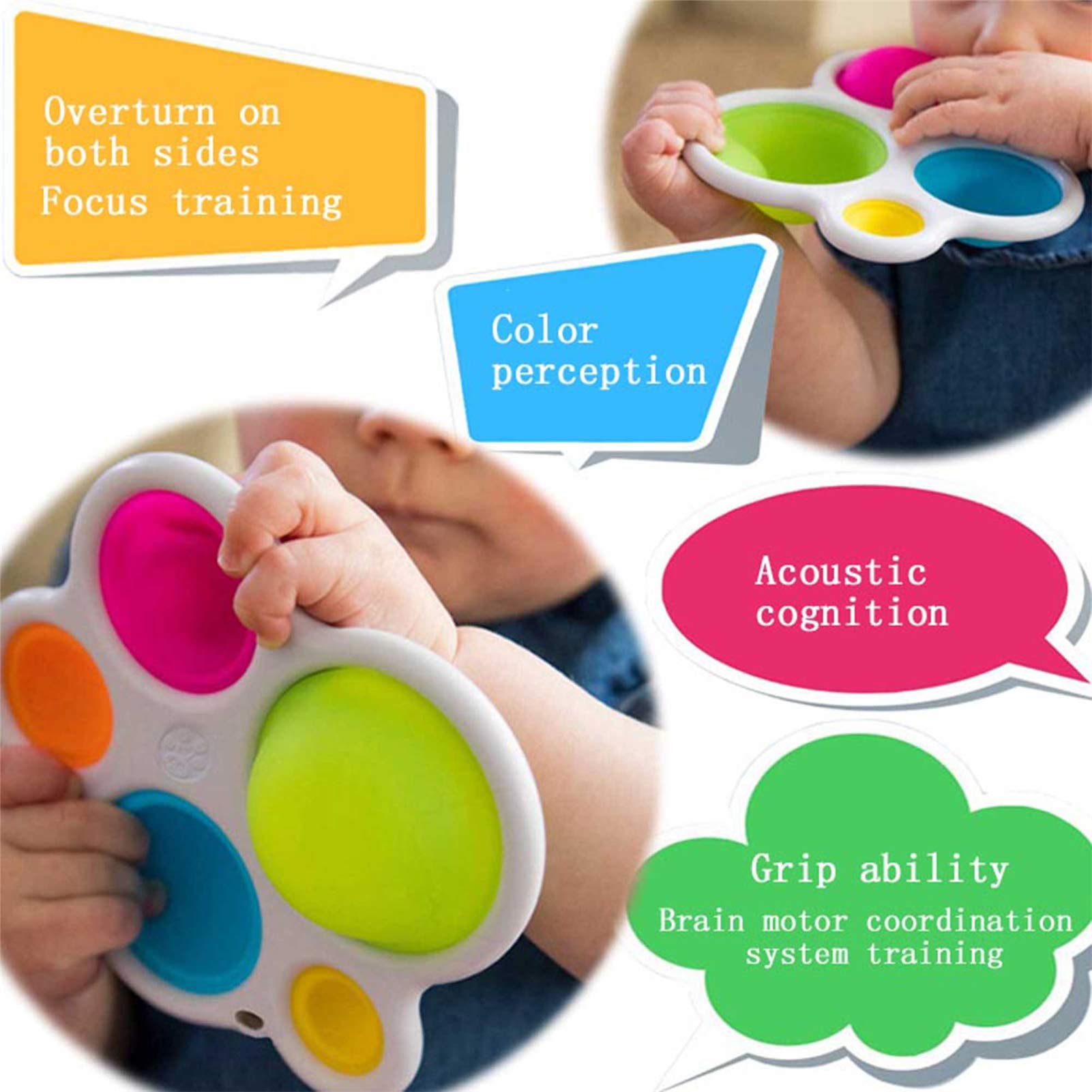Sac De 35 Jouets Sensoriels YiDiatnSy - Anti-Stress, Fidget Toys | Pour Enfants Et Adultes, TDAH, Autisme