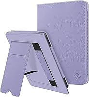 Vista 17 de Fintie Funda con soporte para Kindle de 6 pulgadas (11ª generación-versión 2024/2022), funda de piel sintética con ranura para tarjeta de Mármol