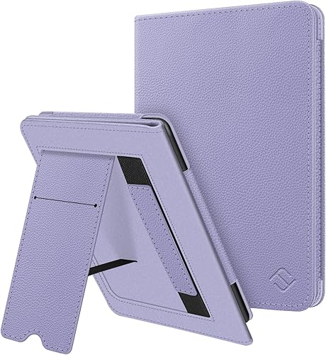 Miniatura 17 de Fintie Funda con soporte para Kindle de 6 pulgadas (11ª generación-versión 2024/2022), funda de piel sintética con ranura para tarjeta de Mármol