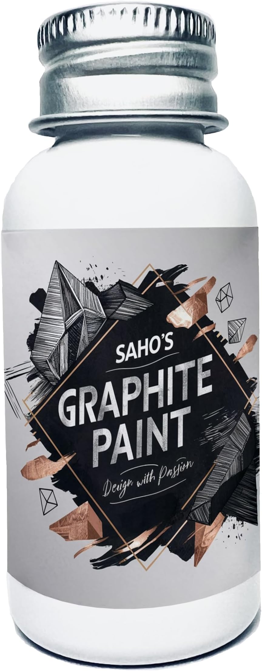 Graphite Conductive Paint for Electroforming and Electroplating, Graphite Paint 1oz/30ml