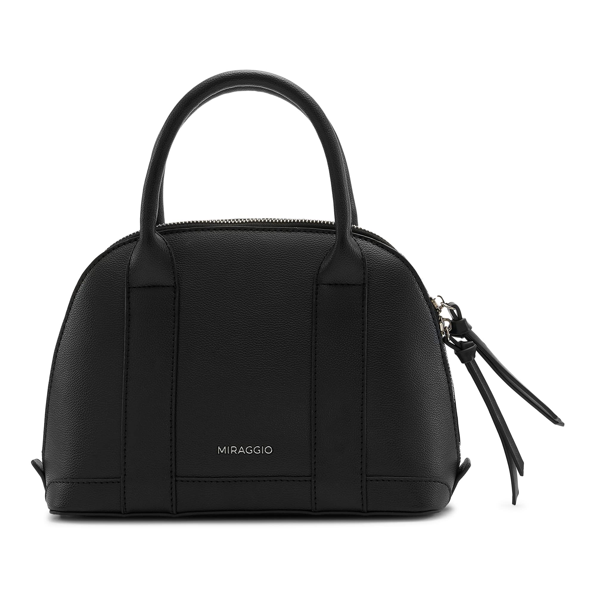 Miraggio Women Margo Black Dome-Shaped Western Handbag With Detachable Straps (B0BSNPDC9T) Amazon Price History, Amazon Price Tracker