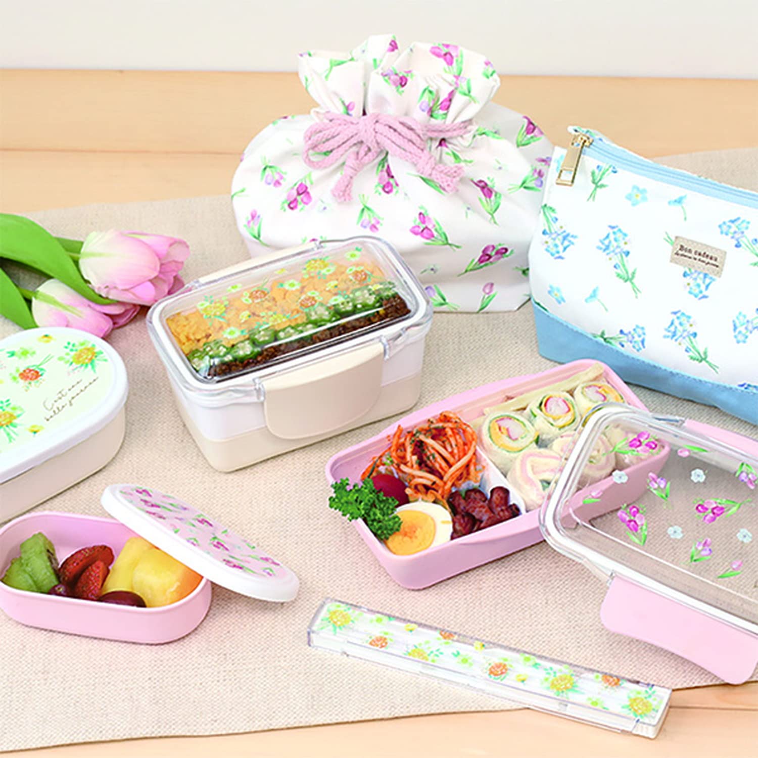 Amazon.co.jp: ラボクリップ 弁当箱 ボンカドゥ ドームランチ2段
