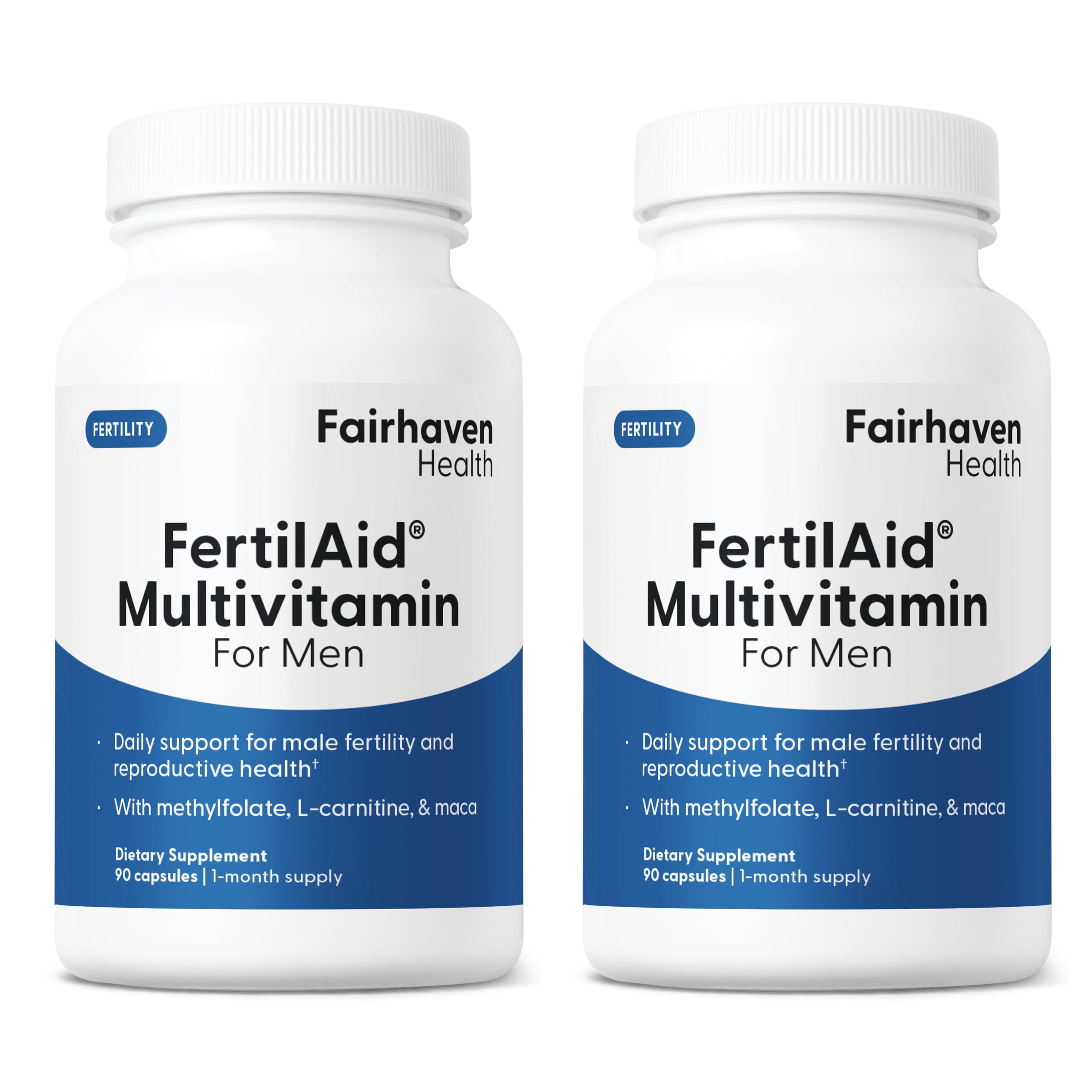 FertilAid for Men: Male Fertility Supplement - 2 Month Supply by Fairhaven Health