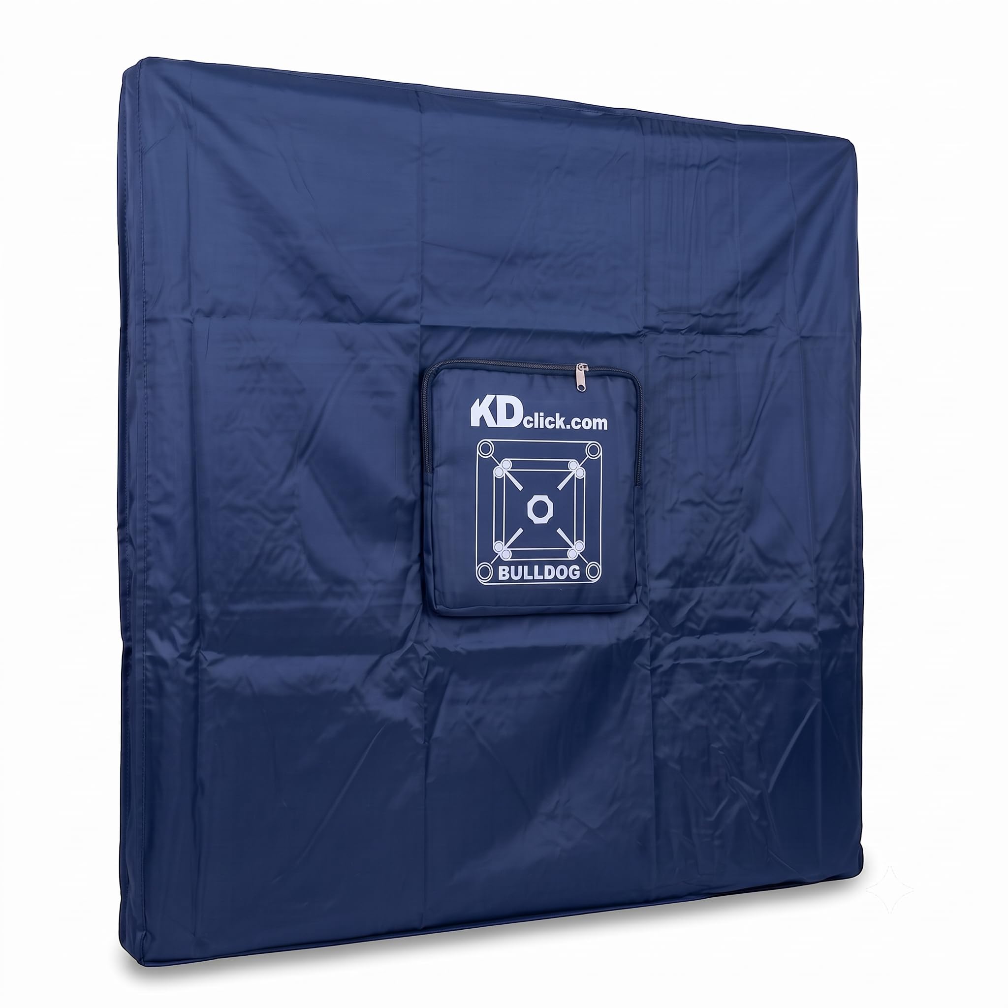KNK Carrom Board Cover Champion Board Quality - Full & Half Carrom Cover with Extra Pocket for Coins, Striker & Powder (Bulldog Half Cover)-image-10