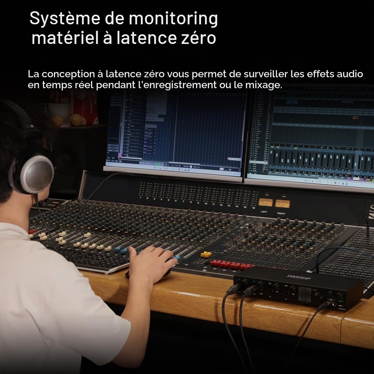 Topping Professional E4x4 Pre, interface audio USB avec 4 entrées et 4 sorties à 24 bits 192 kHz