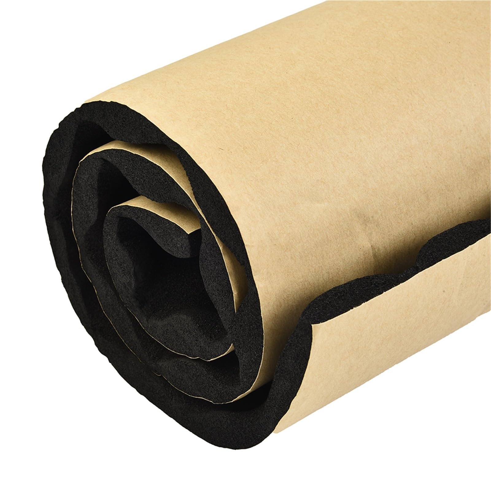 Insonorisant voiture 2cm plaque isolante acoustique 50x50cm pour capot et caisson de basses