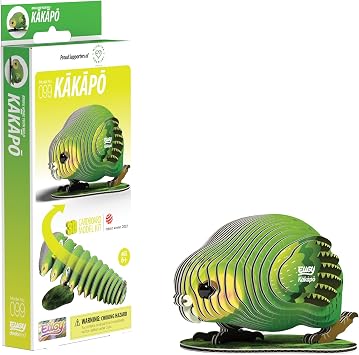 EUGY Kakapo 3D Model Craft Kit