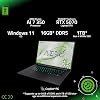 GIGABYTE AERO X16; Copilot+ PC - 165Hz 2560x1600 WQXGA - NVIDIA GeForce RTX 5070 - AMD Ryzen AI 7 350 - SSD de 1TB con 16GB de RAM DDR5 - Windows 11 Home - Blanco Lunar 3