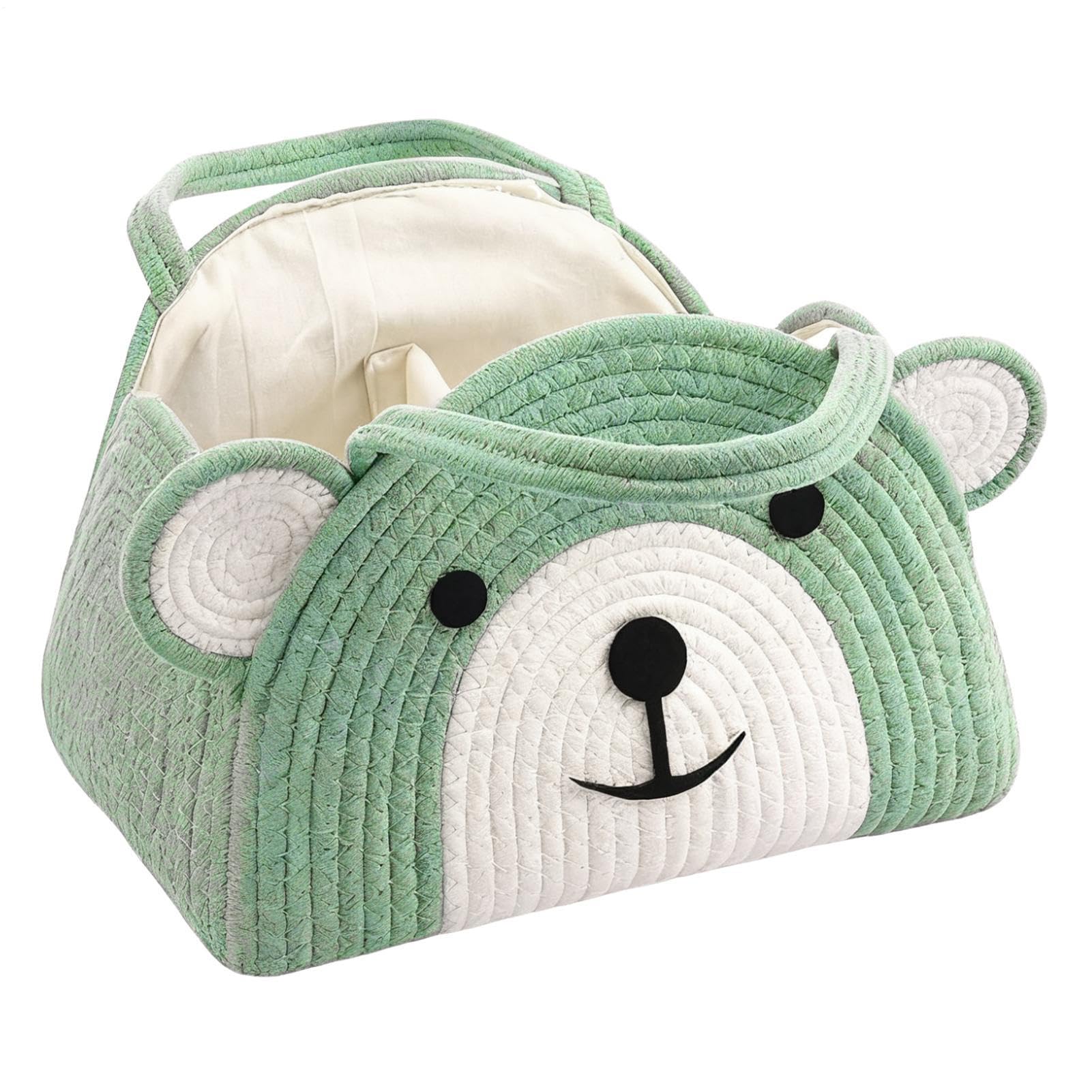 Organizador de Pañales para Bolso de Bebé Cubo Espacioso Para Toallitas