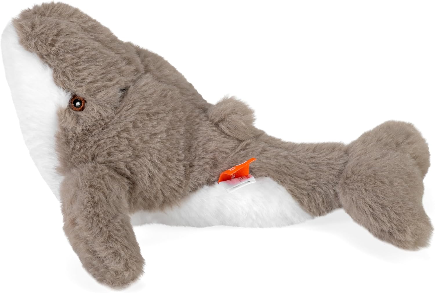 Wild Republic EcoKins Mini Humpback Whale Stuffed Animal 8 inch, Eco Friendly Gifts for Kids, Plush Toy, Handcrafted Using 7 Recycled Plastic Water Bottles (25081)