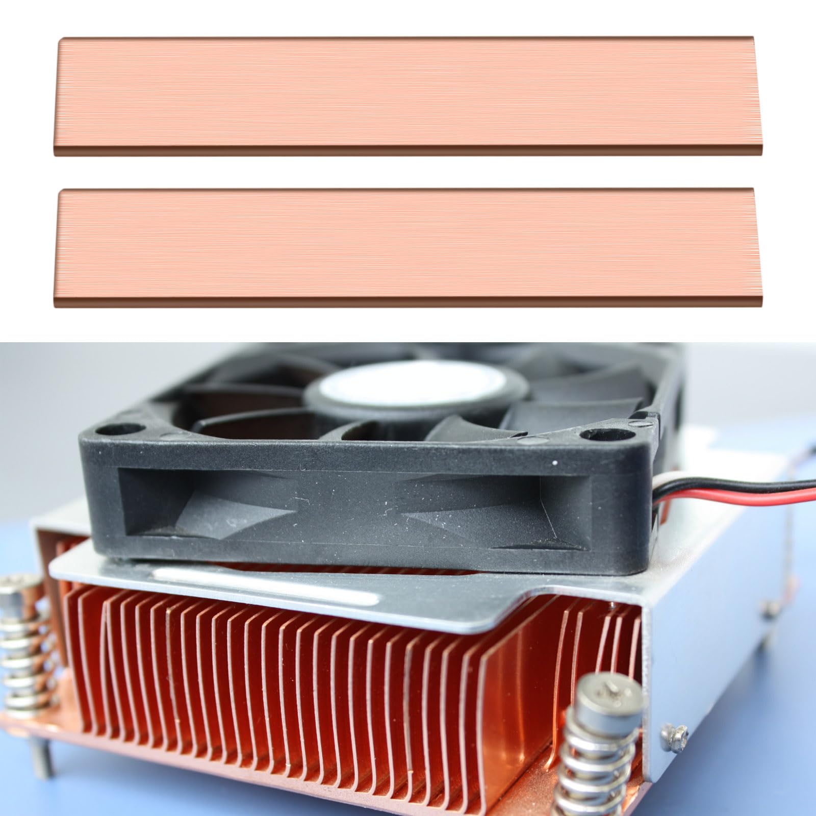 0XBIT Kupferschiene – 105x20x3 Mm, Reines T2 Kupfer, Flache Sammelschiene Für Elektroinstallation