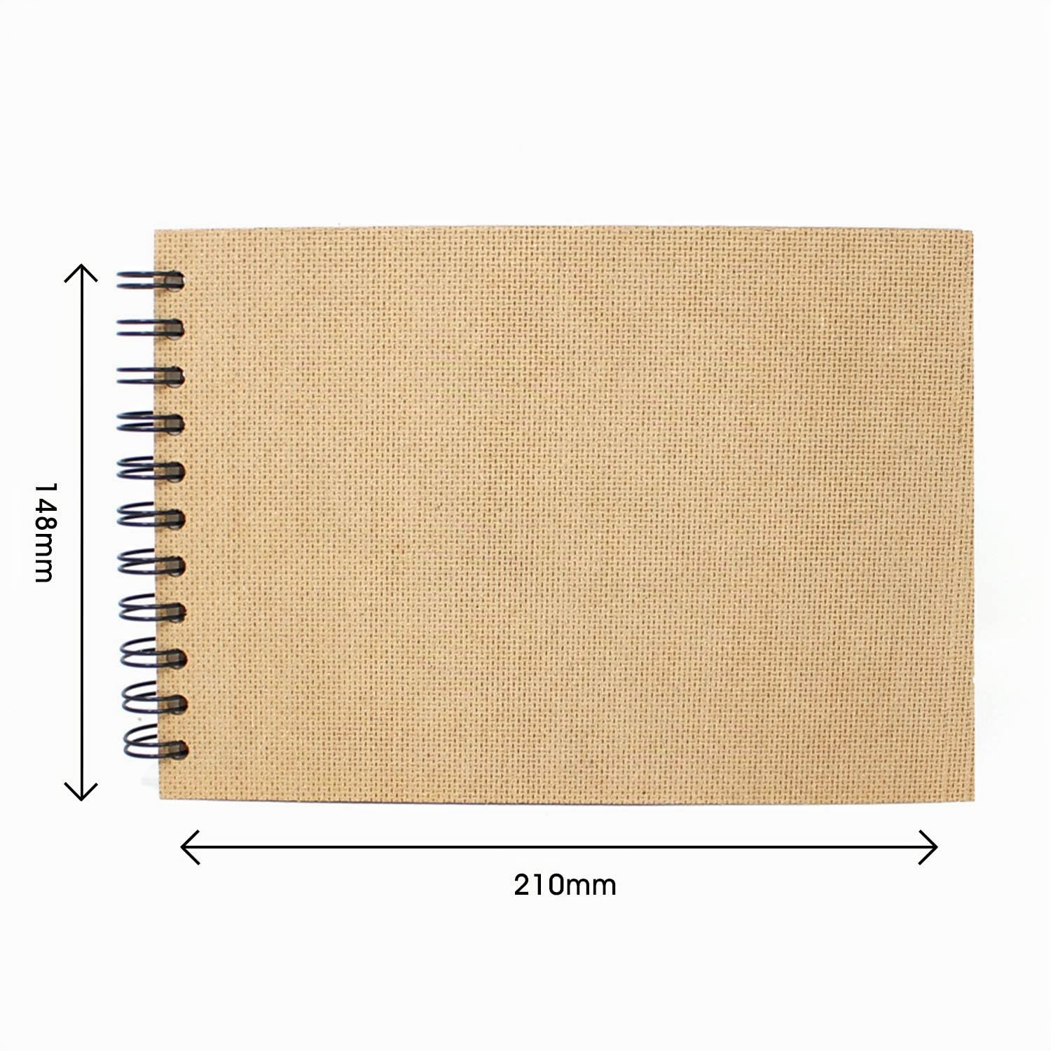 Artway Enviro - Cuaderno de dibujo A5 encuadernado en espiral - Apaisado - 70 Caras/35 Páginas de Papel Cartucho Reciclado 170gsm - Cuaderno de dibujo 100% reciclado