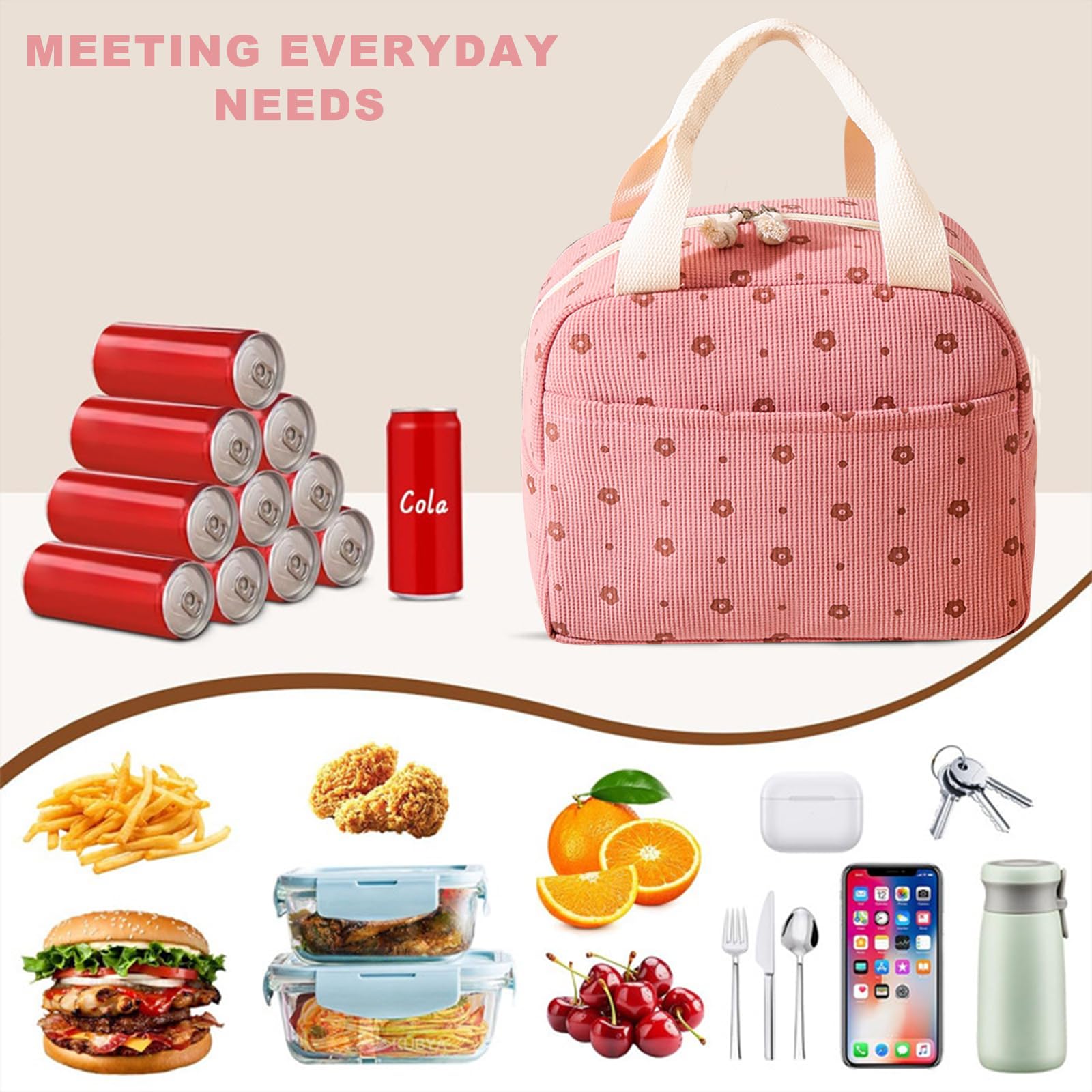Draagbare Lunch Tas Voor Vrouwen Thermische Geïsol... – Vicedeal