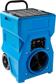 MOUNTO 1000cfm Portable Industrial Air Purifier Negative Air Scrubber - Powerful 1HP Motor, True HEPA Filter, 2-Speed, Handle and wheels