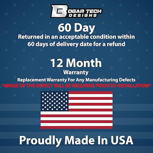 Miniatura 6 de BOGAR TECH DESIGNS Protector de pintura para parachoques delantero PPF Film Kit cubierta compatible con Mercedes Benz GLC 2023-2024, sujetador