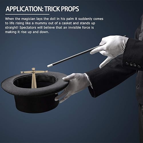 Miniatura 3 de Kisangel 2 muñecos de paja vudú novedosos para el día de los inocentes (color al azar)