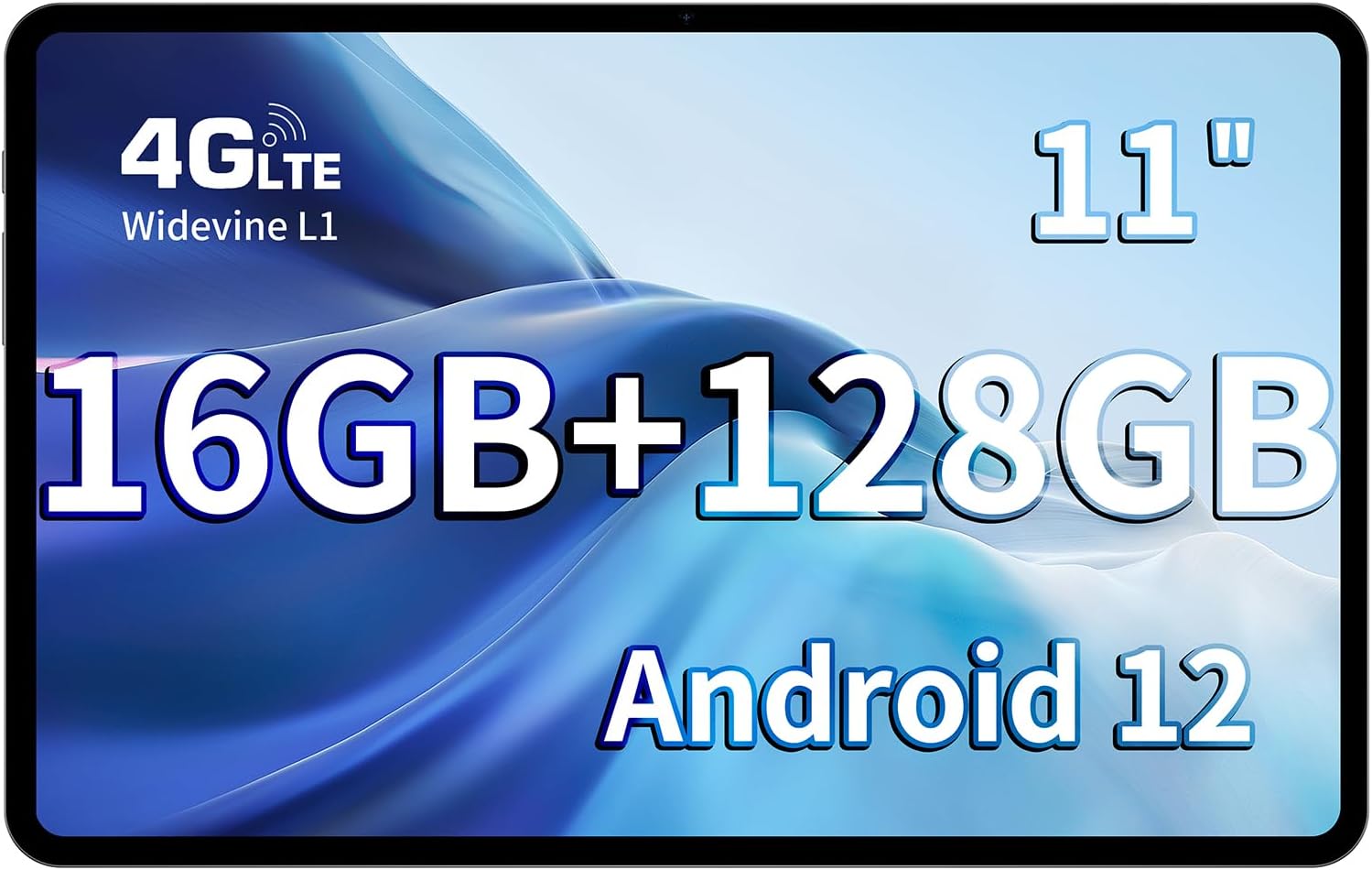 TECLAST T50 Top Gaming Tablet 11 Inch, 16GB RAM + 128GB ROM Android 12