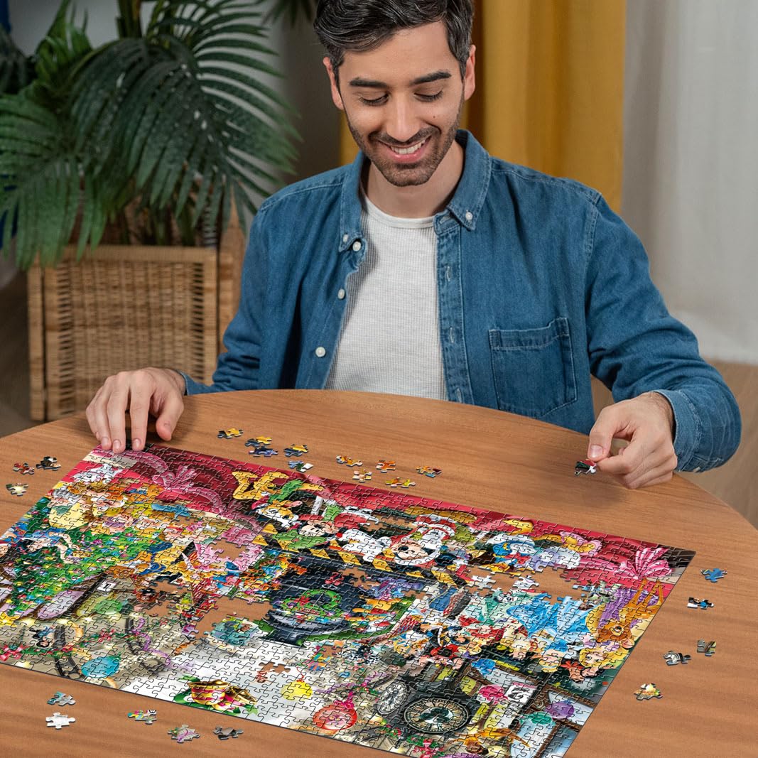 Ravensburger Disney All Aboard for Christmas Jigsaw Puzzles for Adults and Kids Age 12 Years Up - 1000 Pieces - Image 4