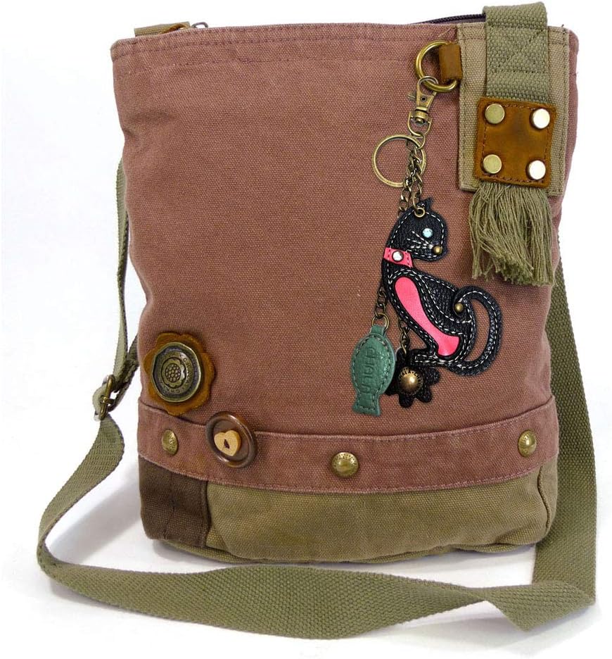 Chala Patch Cross-Body Women Handbag Mauve