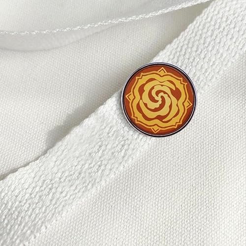 Vista 4 de Lanling Jin Clan Peony The Untamed Mo Dao Zu Shi Lan WangJi Wei WuXian Grandmaster Novel TV Show 1.2" Pin esmaltado